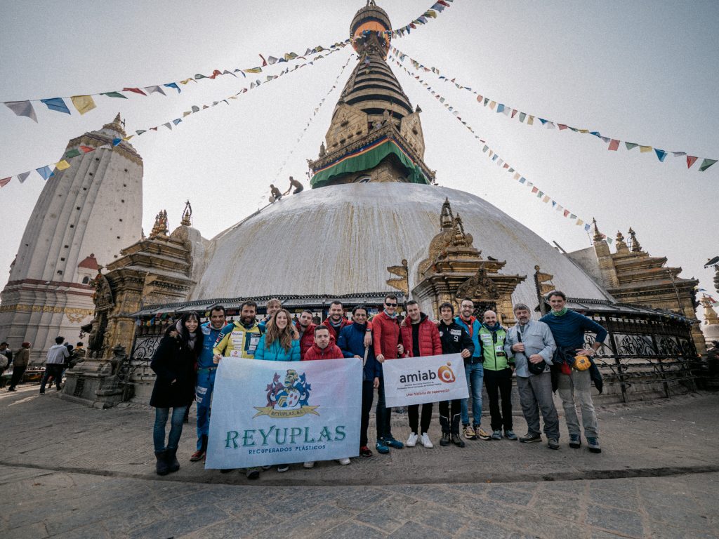 Il gruppo a Kathmandu. Foto @ Alex Txikon 