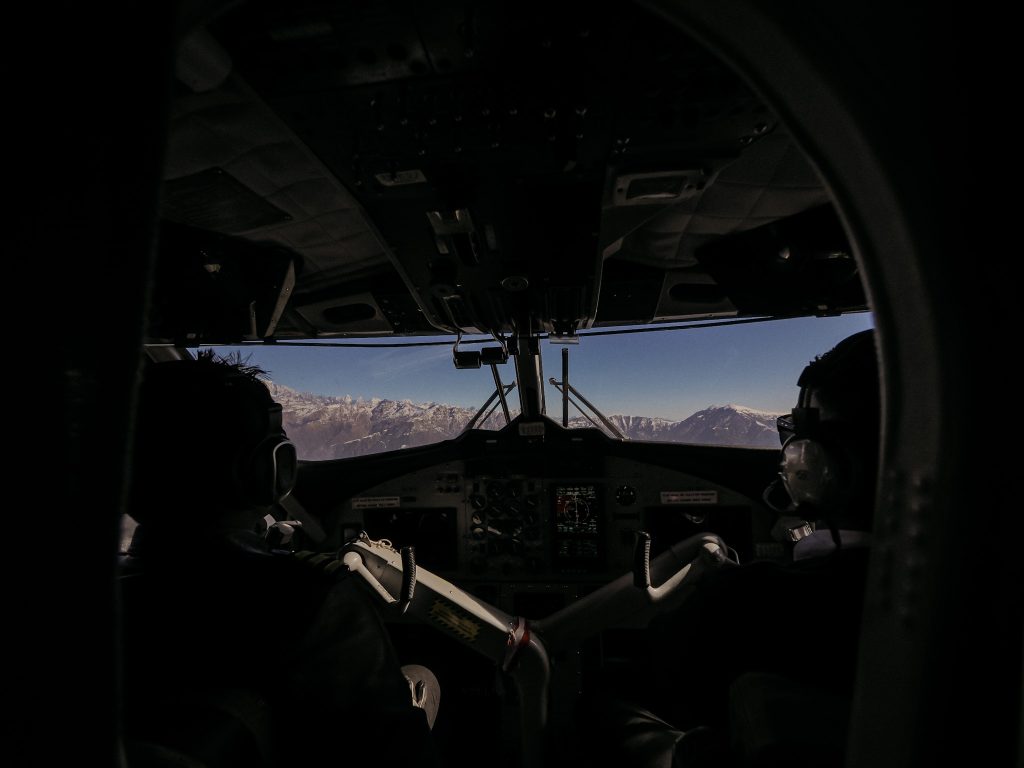 In volo verso Lukla. Foto @ Alex Txikon 