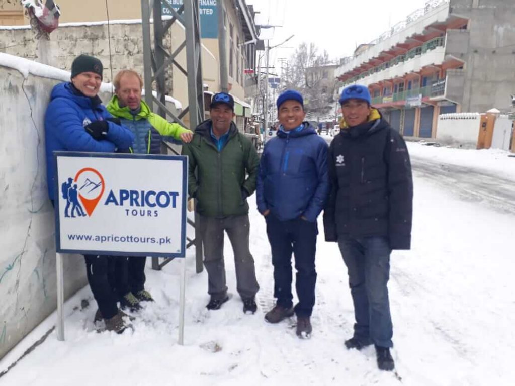La squadra a Skardu