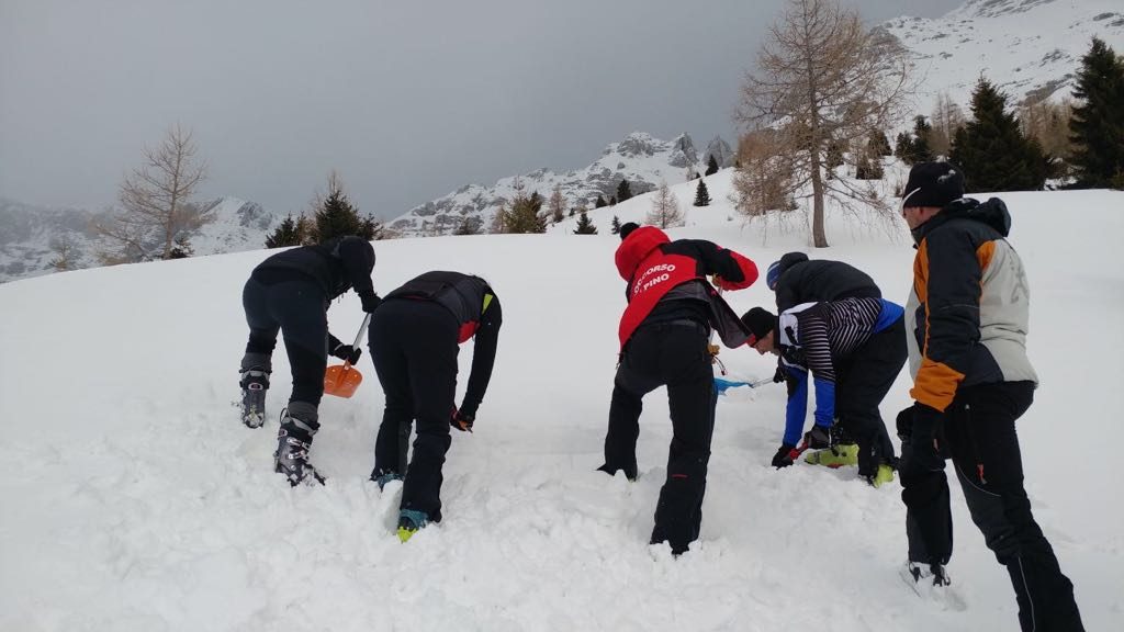 Sicuri con la neve - Foto CNSAS FVG
