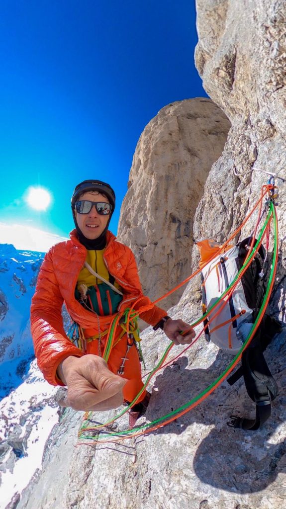 Xavier Cailhol, Selfie sulla Don Quixote. Foto FB Xavier Cailhol