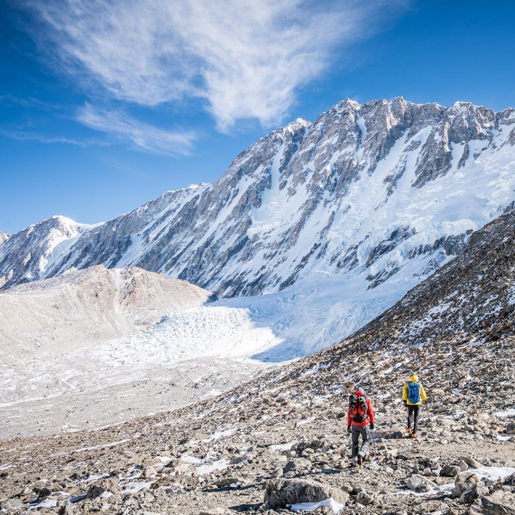 Hervé Barmasse e David Gottler. Foto @ Hervé Barmasse