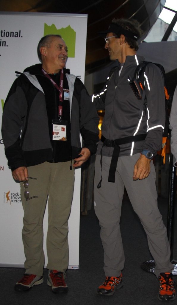 Krzysztof Wielicki e Simone Moro. Foto @ Simone Moro FB