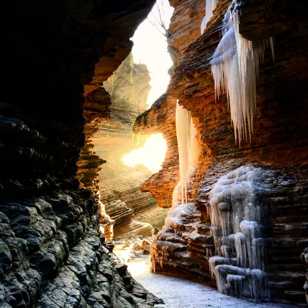 “Il cuore ghiacciato dei Brent de l’Art” nel comune di Borgo Valbelluna.