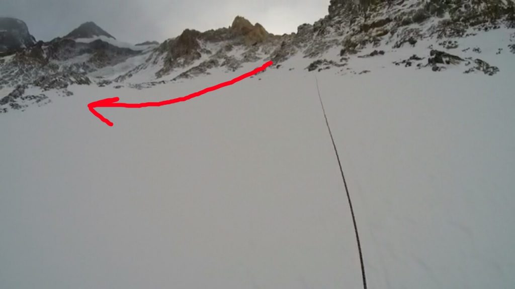 Dove si è staccata la valanga la mattina del 16 febbraio. Foto MONTAGNA.TV