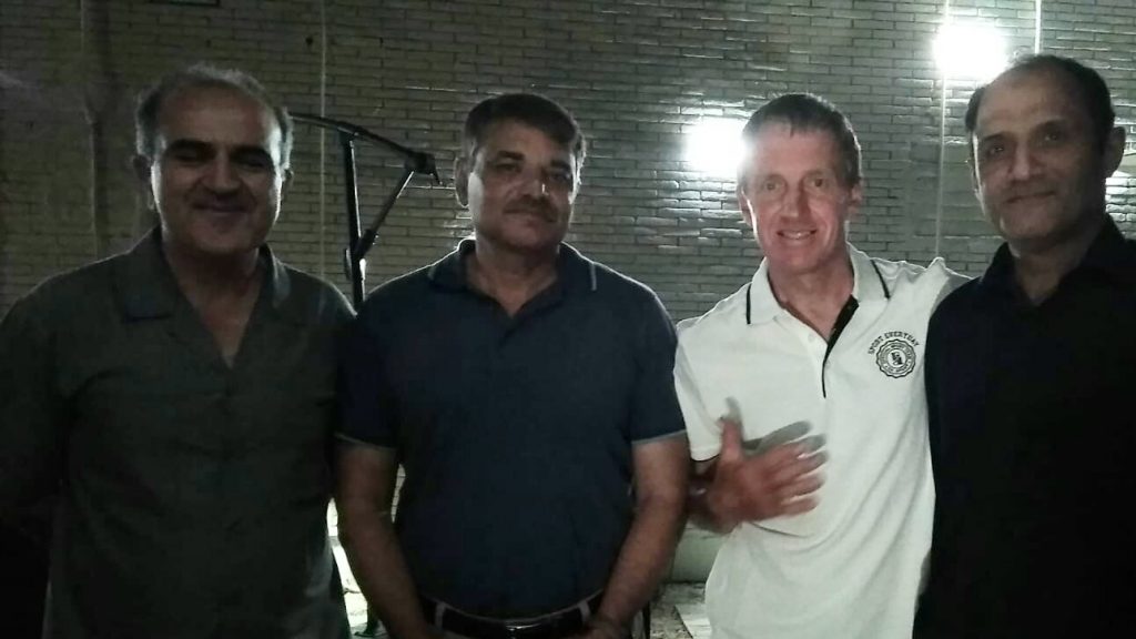 Da sx il brigadiere Rashid Ullah e il genarale Khalil .