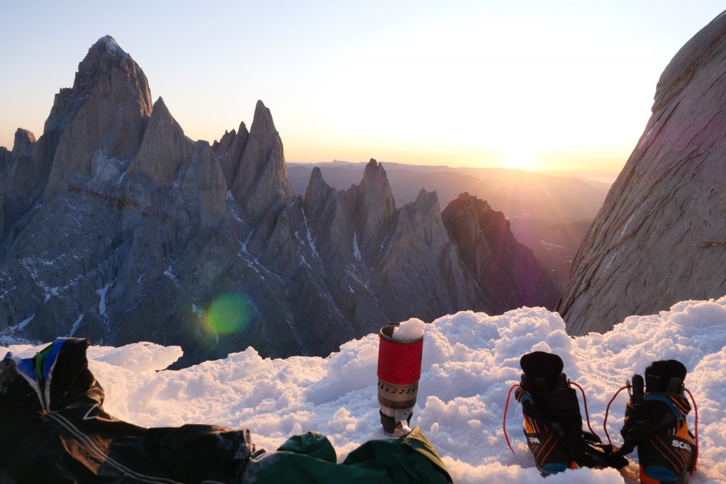 Bivacco prima della vetta