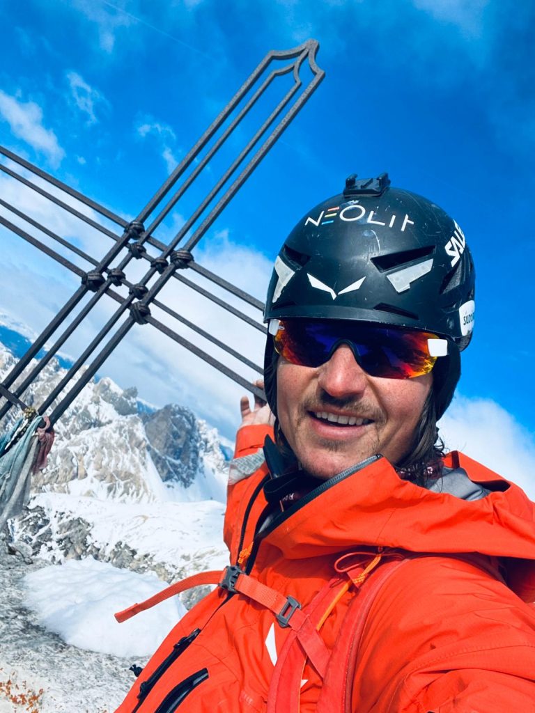 Sulla Cima Piccola. Foto Simon Gietl