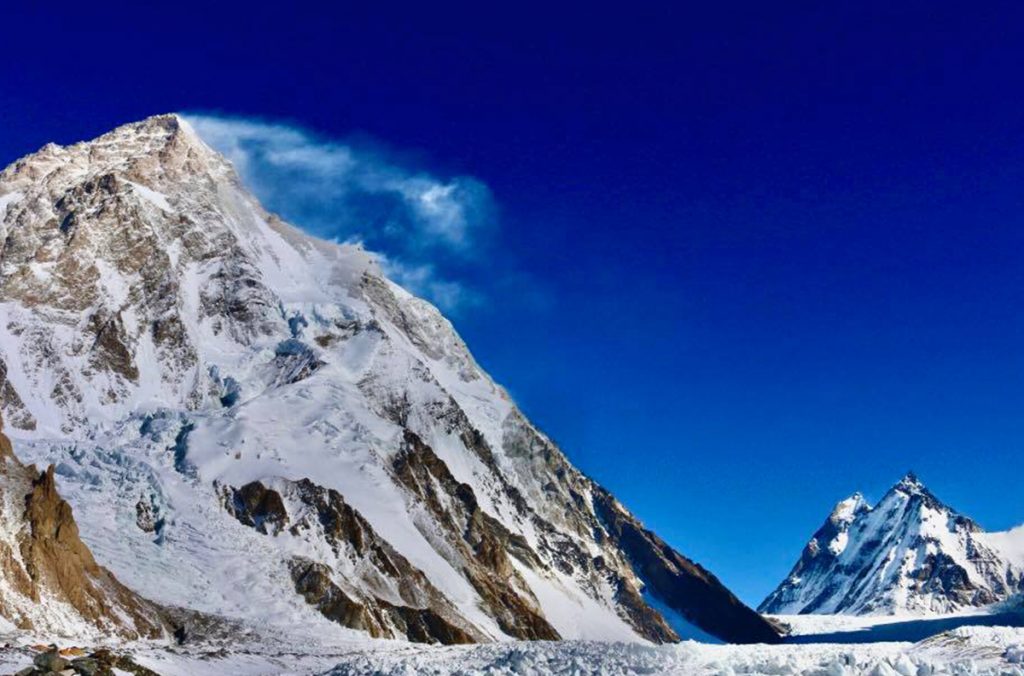 Il K2 in inverno. Foto @ Russian expedition 2018/19