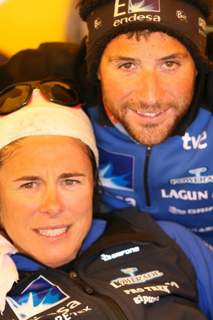 Con Alex Txikon. Foto @ Edurne Pasaban FB