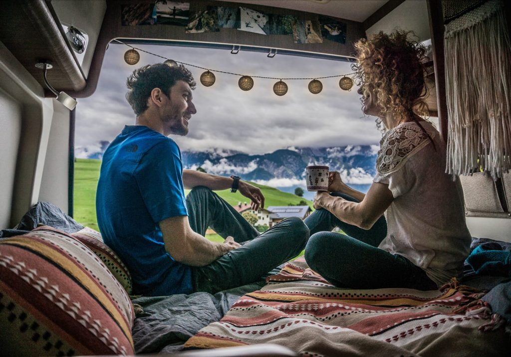 Sara con il compagno Stefano Ghisolfi