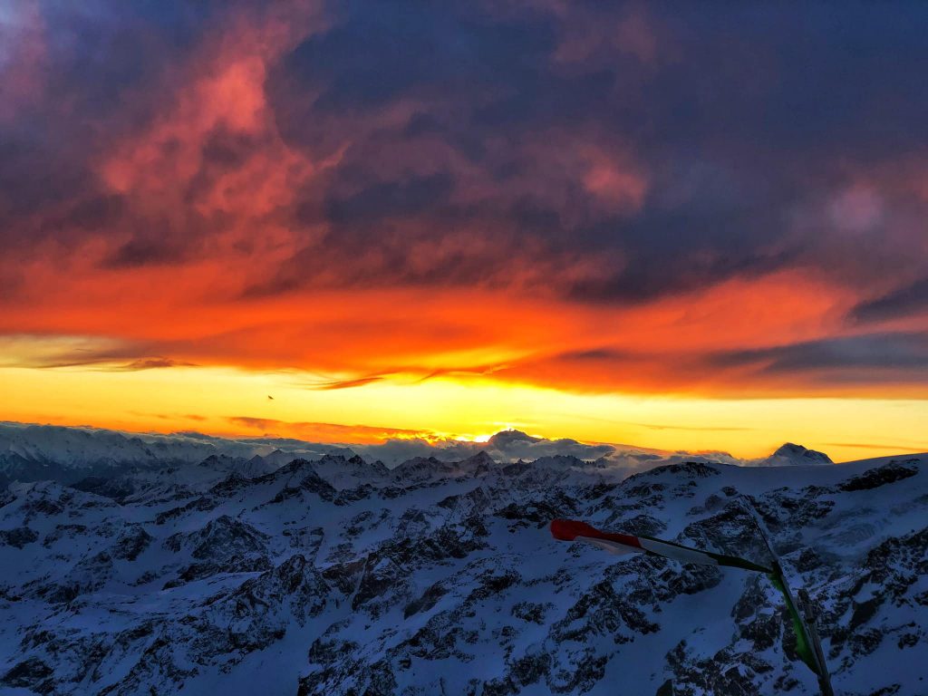 Capanna Gnifetti 6.03.2020 - Foto FB Rifugi Monterosa
