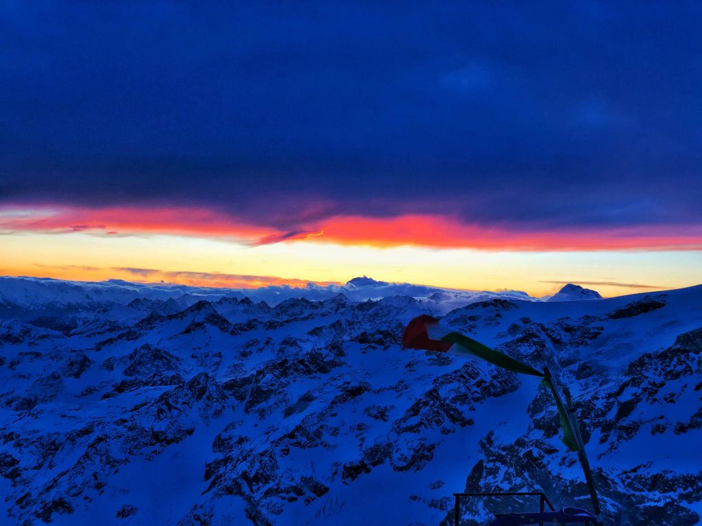 Capanna Gnifetti 6.03.2020 - Foto FB Rifugi Monterosa