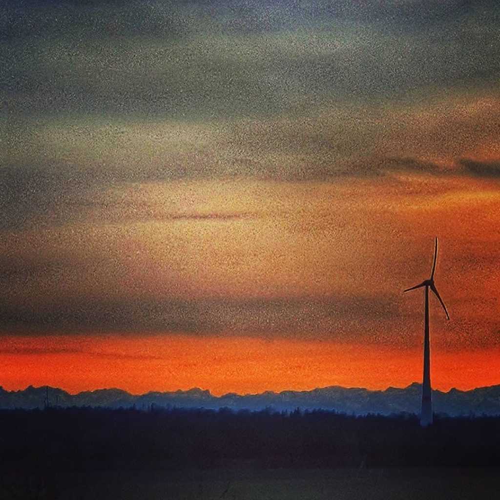 Le Alpi bavaresi dalla finestra, di Valentina Di Berardino 