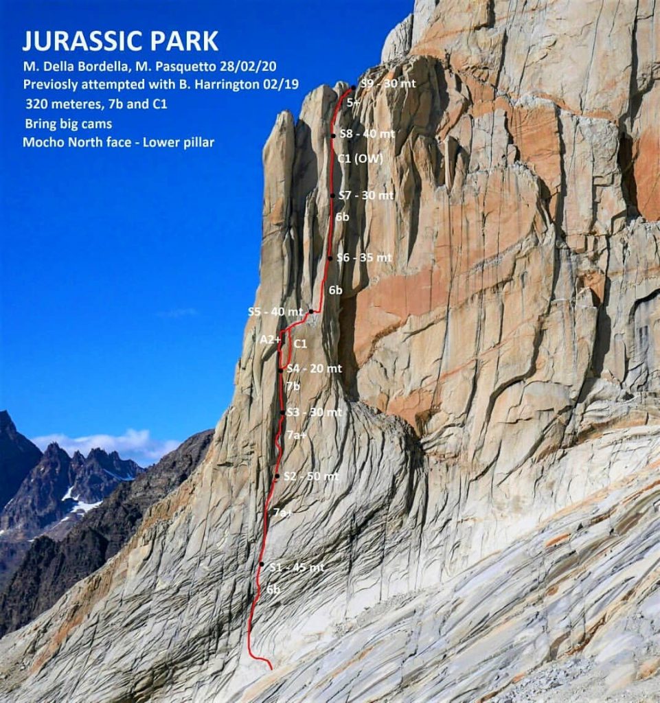 Foto Instagram Matteo Della Bordella