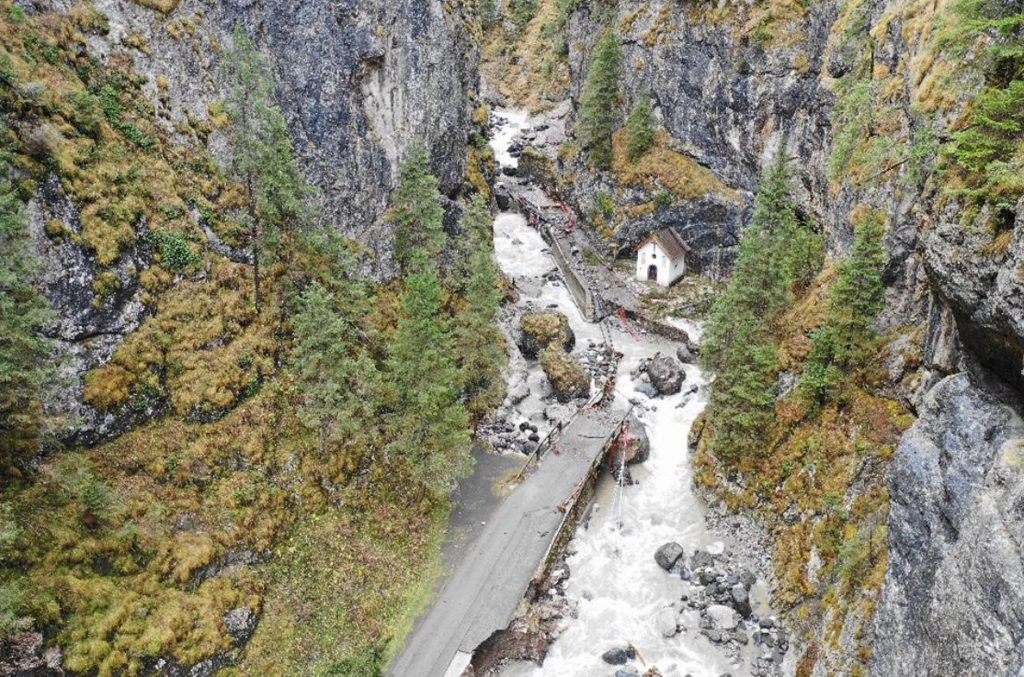 I danni della tempesta Vaia in Val Pettorina - 
ANSA/DIEGO RIVA/FOTO RIVA ALLEGHE
