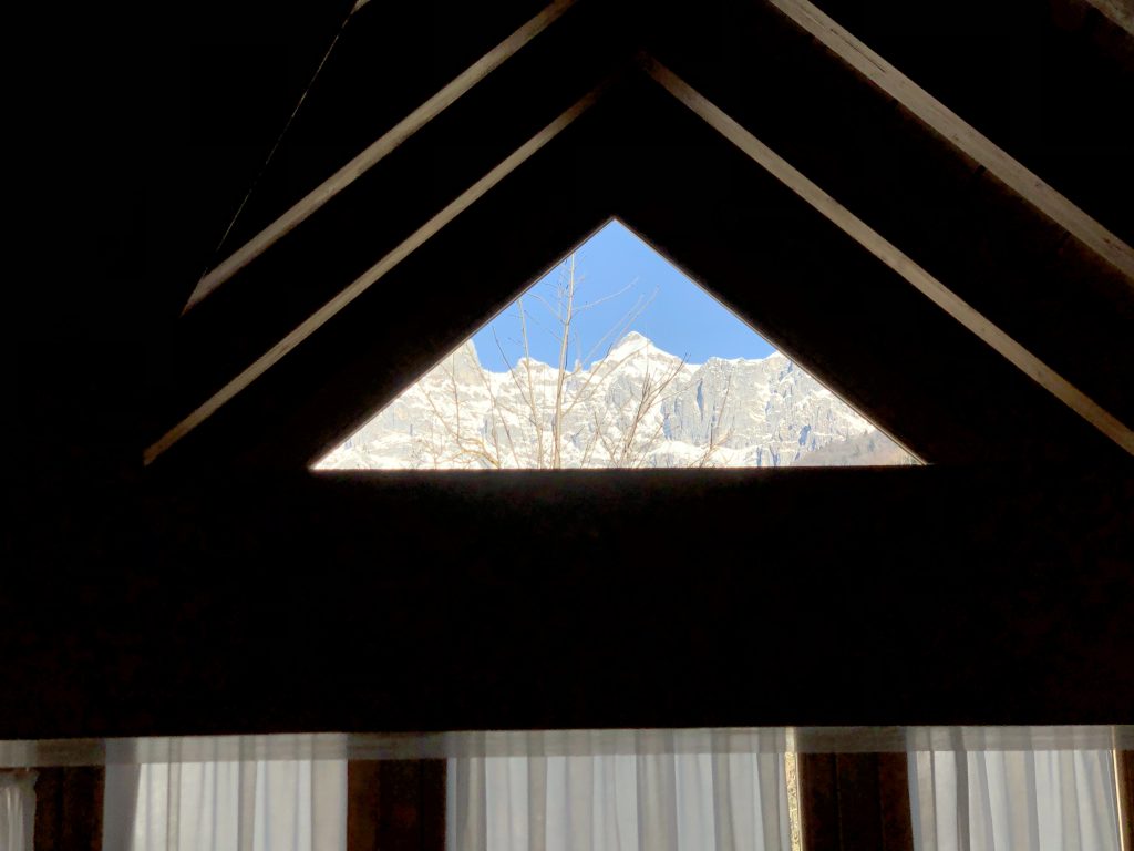 Vette Feltrine dall’abbaino di casa a Pedavena, di Giuseppe Franco