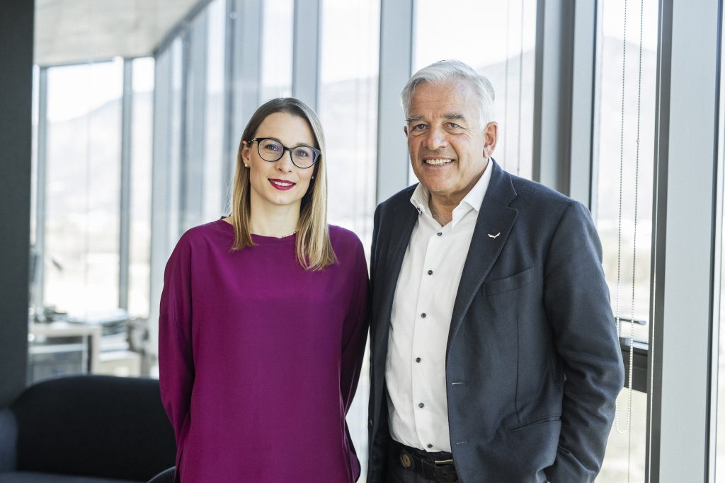 Ruth e Heiner Oberrauch - Foto Ufficio Stampa Salewa - Oberalp Group