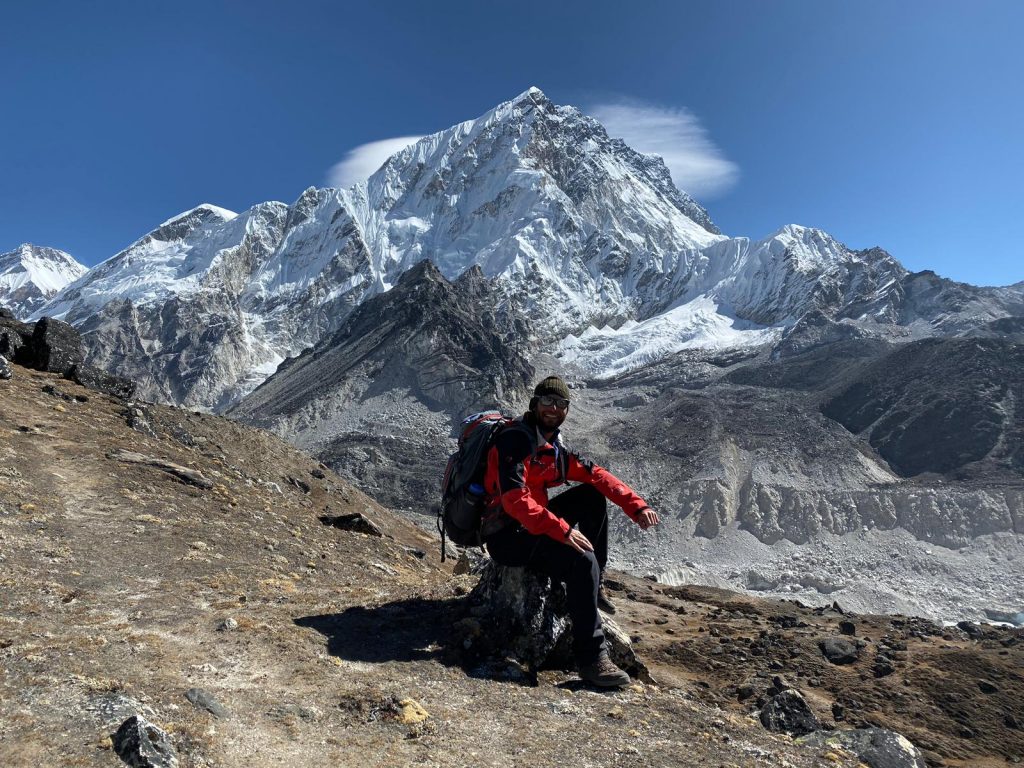 Nei pressi del CB Everest - Foto Moeses Fiamoncini