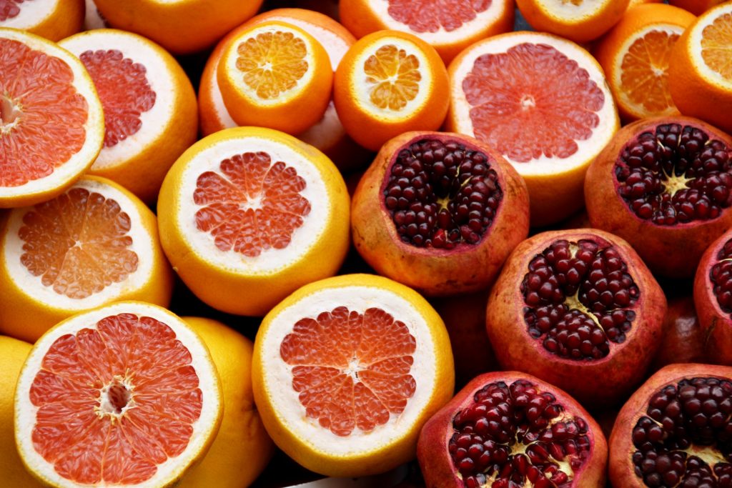 Gli agrumi sono ricchi di vitamina C