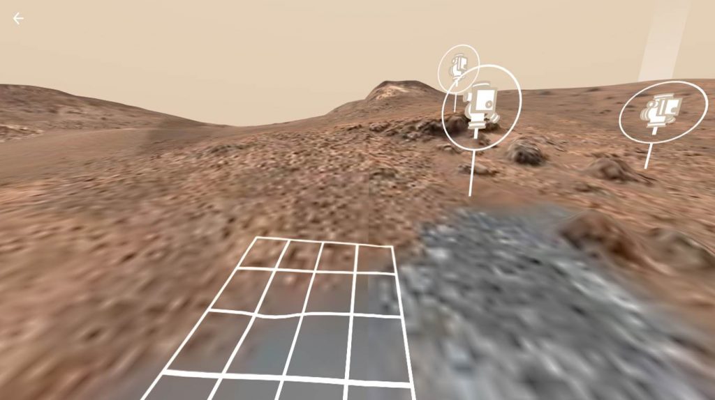 Le Parhump Hills di Marte