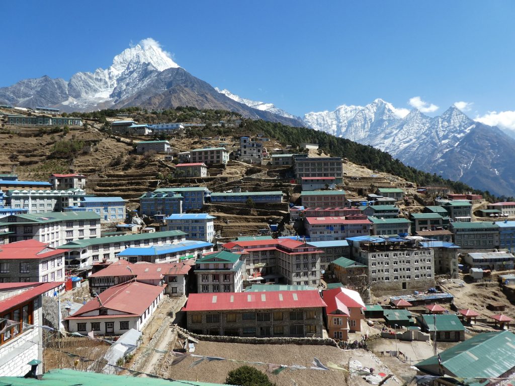 Namche Bazaar, la capitale Sherpa