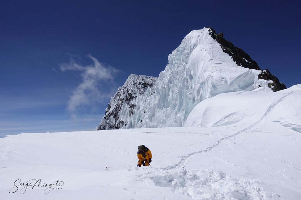 Sul Broad Peak. Foto archivio Sergi Mingote