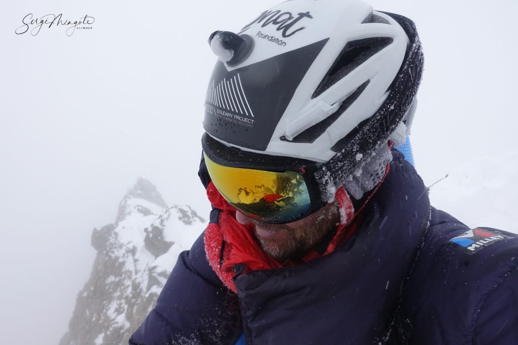 Scendendo dal K2. Foto archivio Sergi Mingote