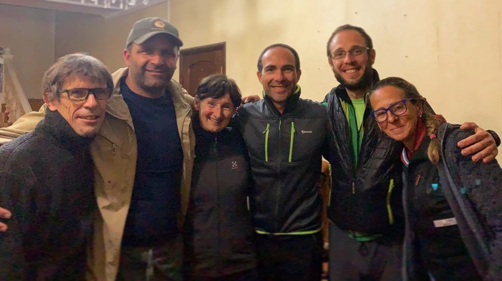 Foto pre-rientro in Italia con il "tutor" Ibrohim - Foto FB Giuliana Steccanella