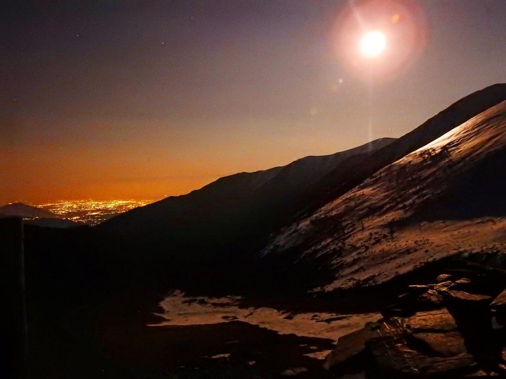 Una notte da sogno a Coazze (TO)  - Foto FB Rifugio Fontana Mura