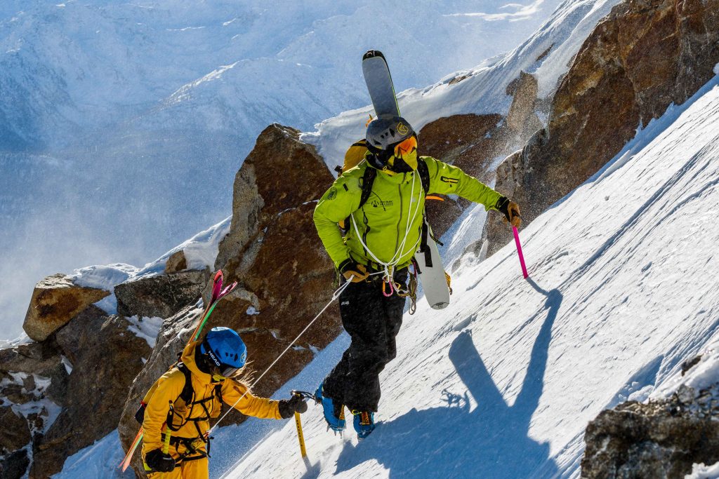 Alex Pittin e Marta Colombati - Ph. Lorenzo Belfrond per Grivel