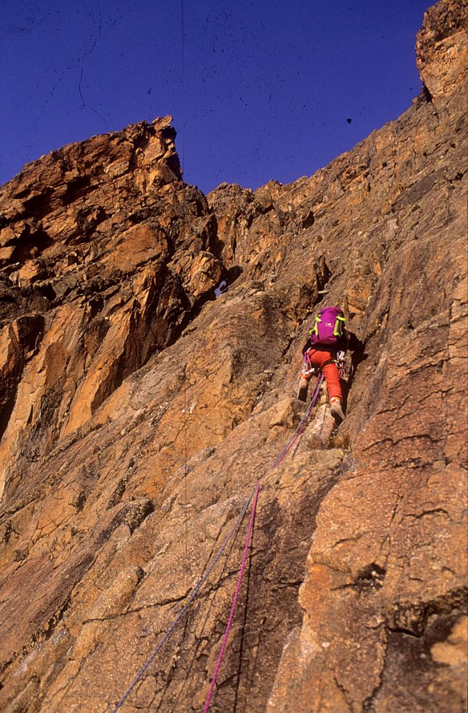 Monte Kenya, arrampicata sul Batian, foto SA
