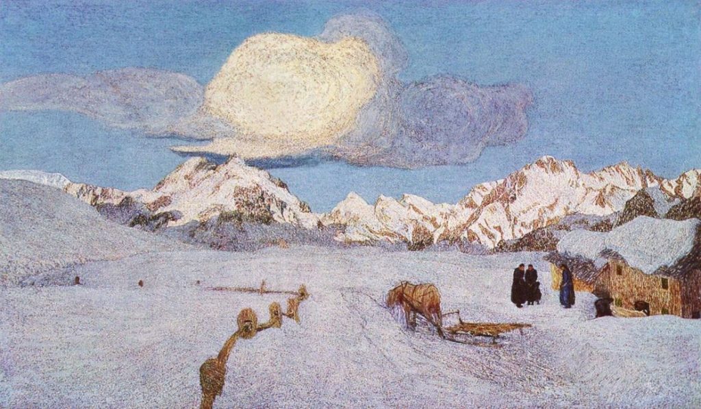 Trittico delle Alpi - Morte