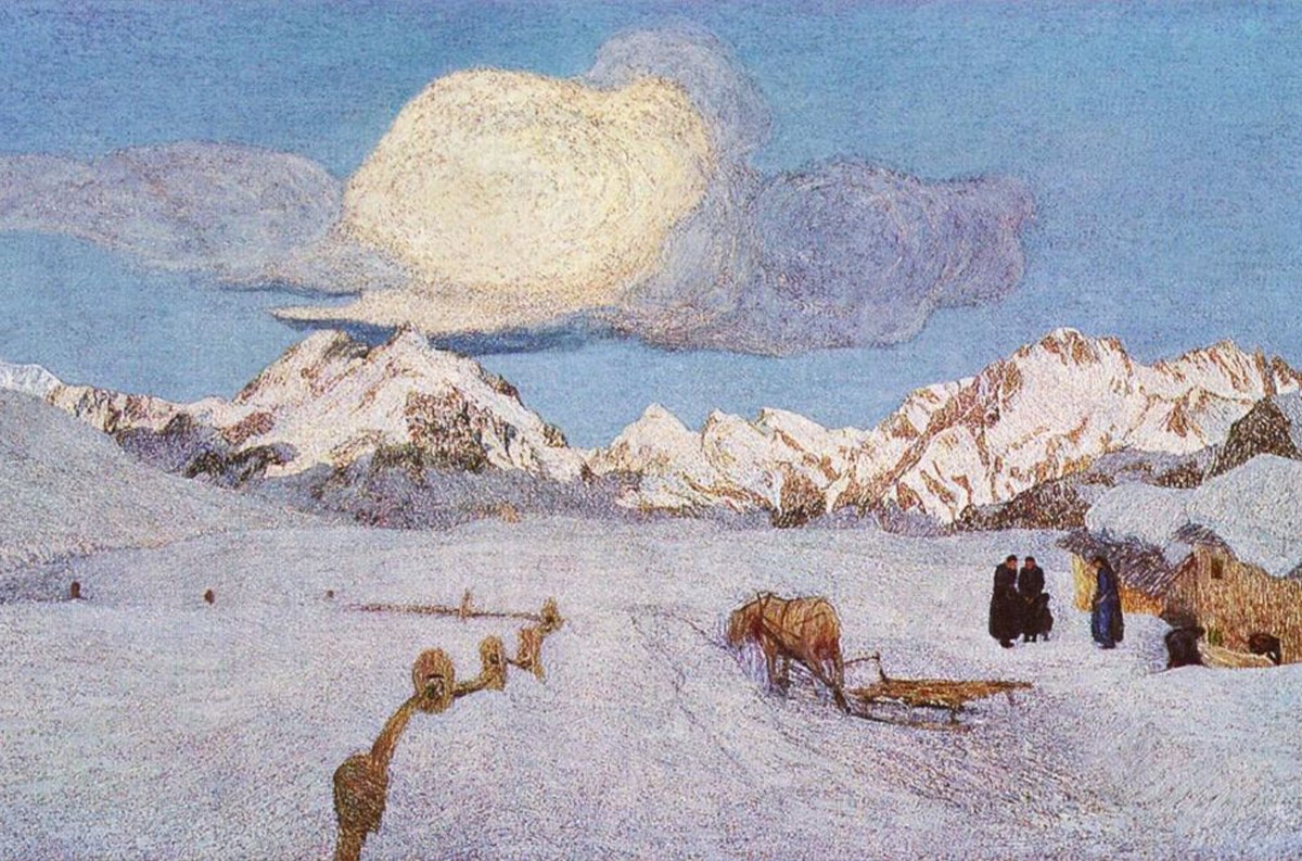 Trittico delle Alpi - Morte