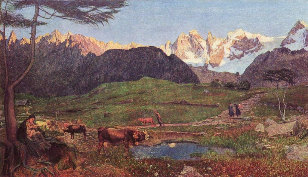 Trittico delle Alpi - Vita