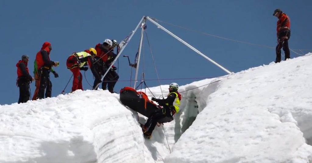 Intervento sul Cevedale - Foto Ufficio stampa CNSAS