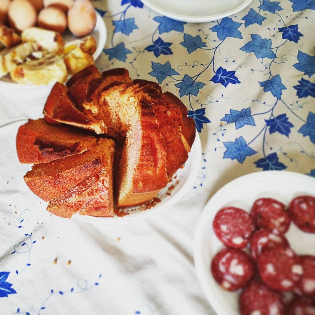 Pizza cresciuta della colazione romana di Pasqua - Foto Instagram Clear_world_photos