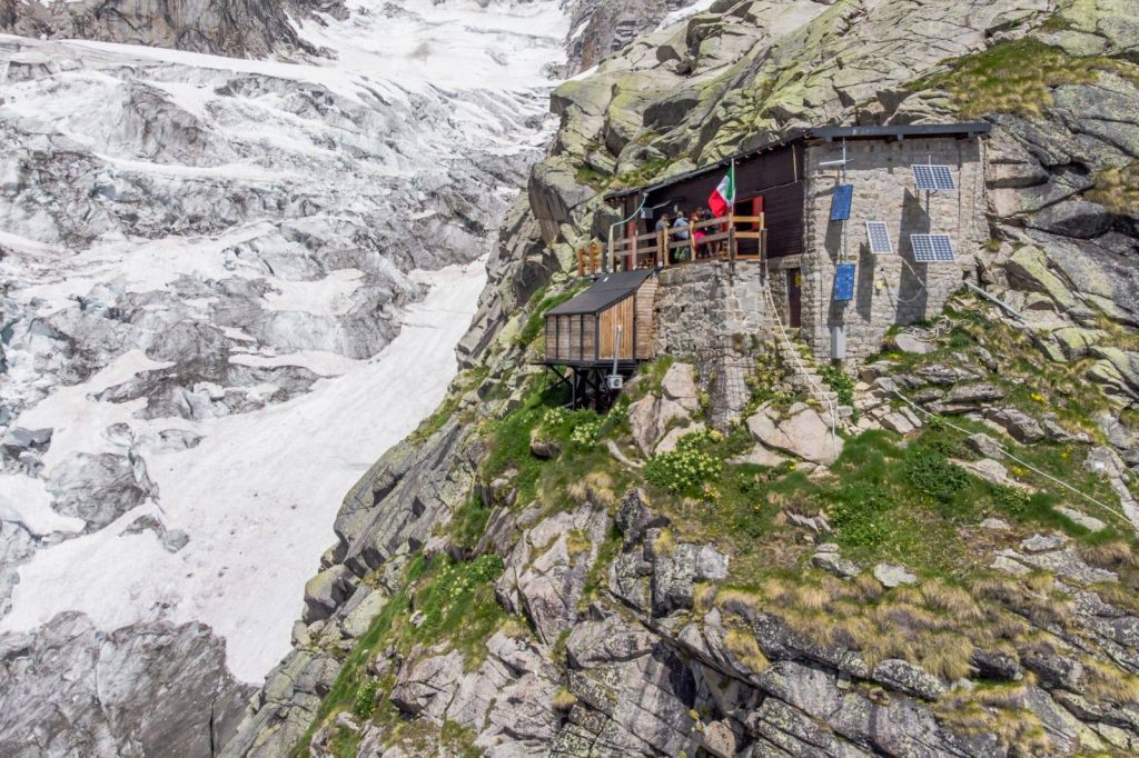 rifugio boccalatte, courmayeur