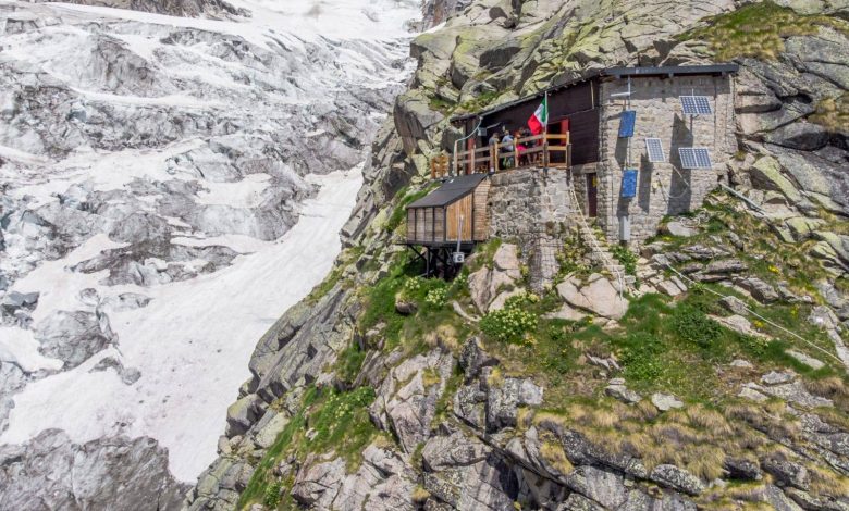 rifugio boccalatte, courmayeur