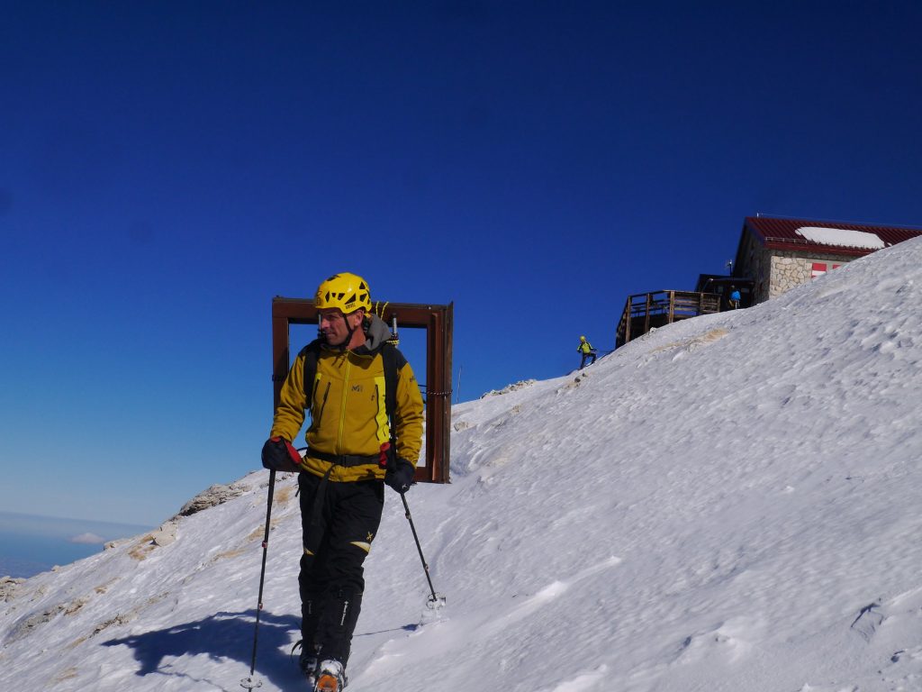 Luca Mazzoleni. Foto Facebook rifugio Franchetti