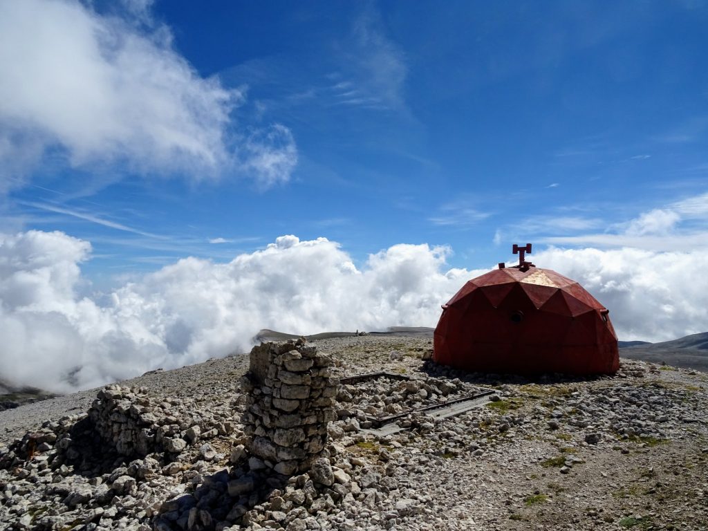 Bivacco Pelino sulla Majella - Foto FB Club Alpino Italiano Ph. Gianpaolo Ricciuti
