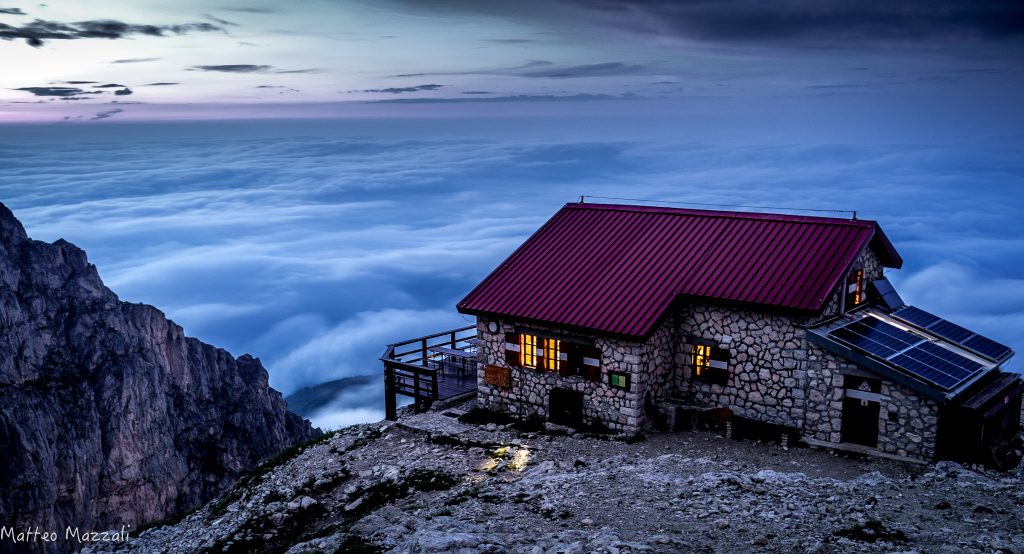 Il rifugio Franchetti
