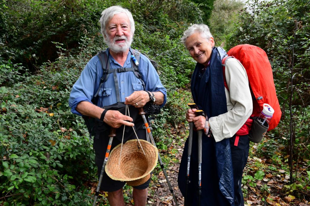 Due trekker sulla Via Francigena
