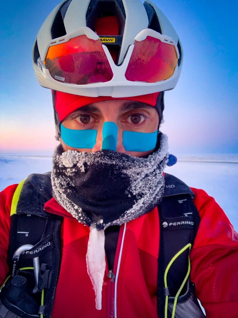 Temperatura fino a -30 gradi. Foto archivio Omar di Felice