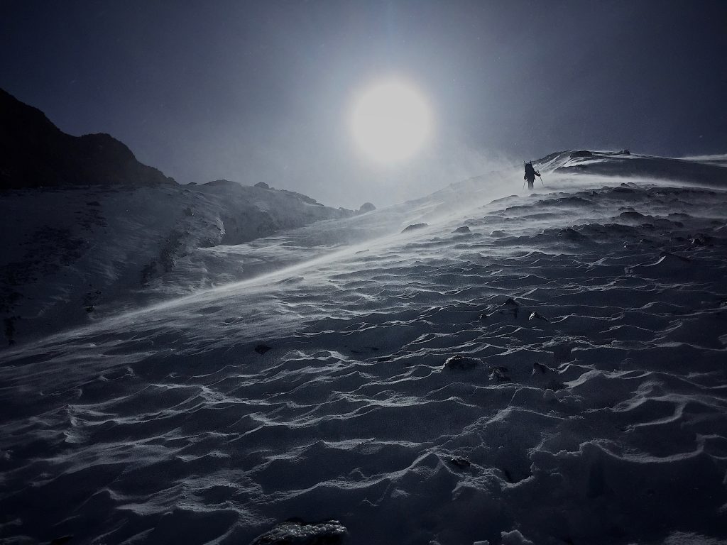 Un momento della salita. Foto archivio Alessandro Beltrame