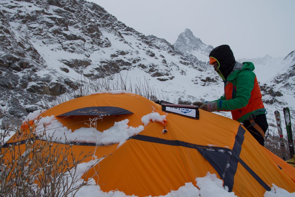 Campo base. Foto archivio Alessandro Beltrame