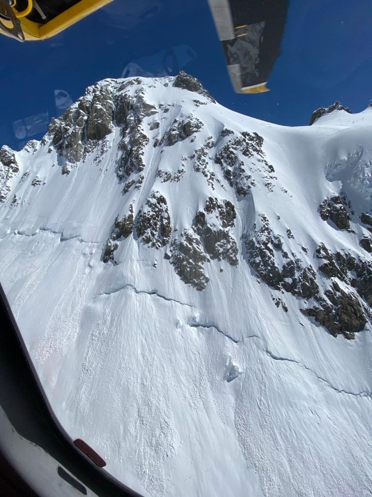 Intervento sul Mont Dolent - Foto CNSAS
