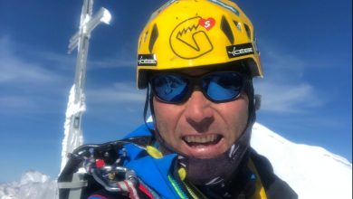Photo of Marco Confortola pronto per il Nanga Parbat