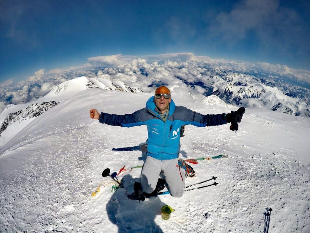 In cima al Denali. Foto archivio Karl Egloff