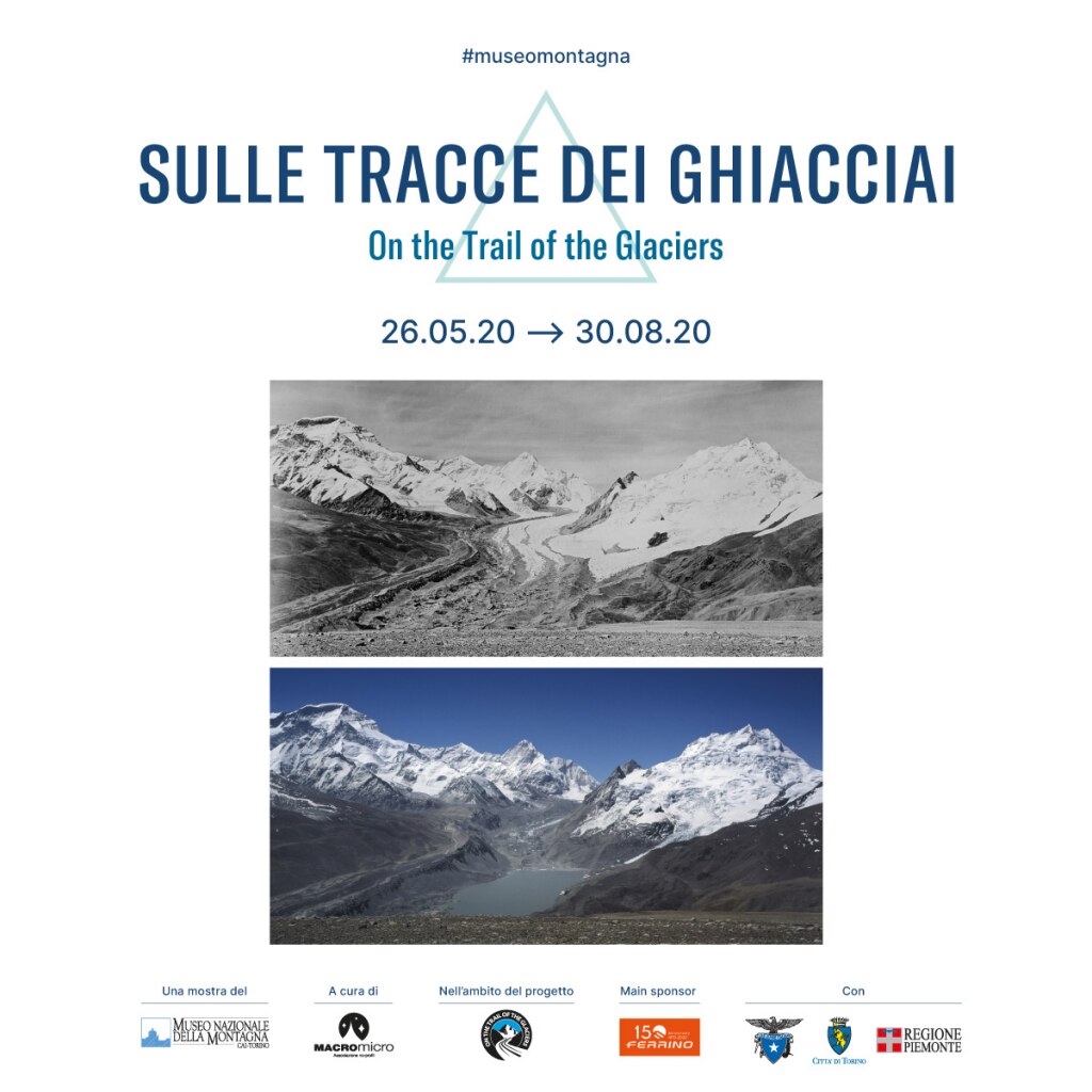 Locandina "Sulle tracce dei ghiacciai" - Foto FB Museo Nazionale della Montagna